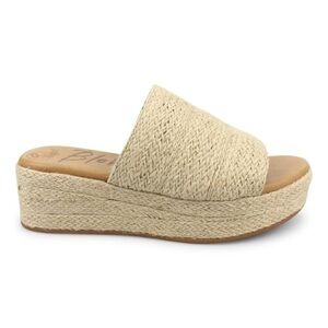 BLOWFISH Malibu Women’s Espadrille Mule Wedge Sandal Tan 7